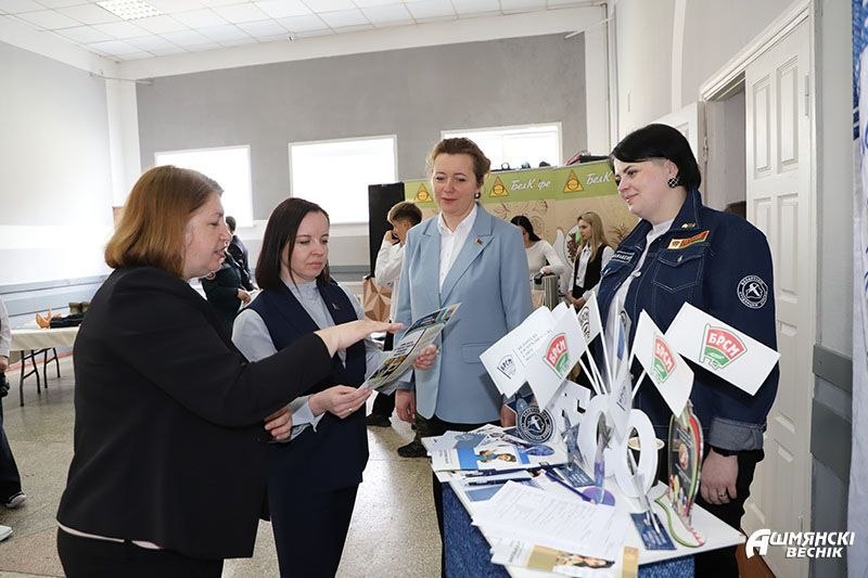 14 апреля в Ошмянах  был дан старт Республиканской молодежной ярмарке вакансий